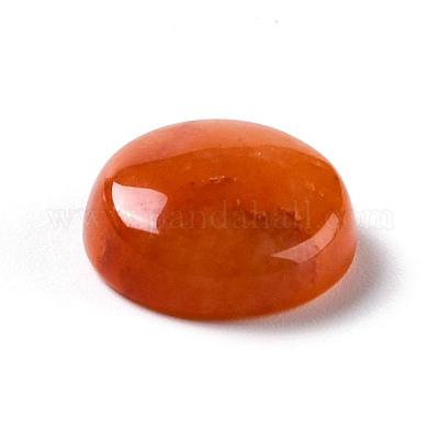 Natural Red Aventurine Cabochons&nbsp;G-P393-R48-14.5mm-1