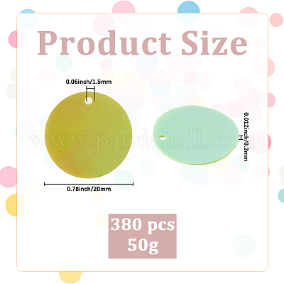 PVC Sequin Pendants&nbsp;KY-WH0083-009E-1