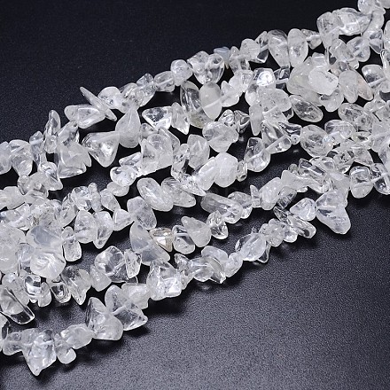 Natural Quartz Crystal Beads Strands&nbsp;X-G-O049-C-61-1