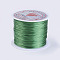Flat Elastic Crystal String, Elastic Beading Thread, for Stretch Bracelet Making, Sea Green, 0.5mm, about 49.21 yards(45m)/roll