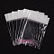 Cellophane Bags, White, 8x6cm, Unilateral Thickness: 0.025mm, Inner Measure: 5.7x6cm, Hole: 6mm