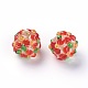 Handmade Bumpy Lampwork Beads&nbsp;LAMP-E021-07K-1