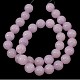 Natural Yellow Jade Beads Strands&nbsp;JBR6mm-9-1