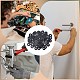 100Pcs Nylon Flat Washers&nbsp;FIND-CP0003-32-5