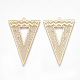 Brass Pendants&nbsp;KKC-T001-23KC-1