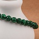 Synthetic Malachite(Dyed) Bead Stretch Bracelets&nbsp;BJEW-K212-A-031-4