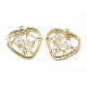 Brass Pendants&nbsp;X-KK-T032-062G-04-1