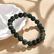 Natural Moss Agate Beads Stretch Bracelets&nbsp;BJEW-F380-01-B15-1