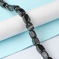 Dyed & Heated Natural Black Agate Beads Strands&nbsp;G-F743-02A
