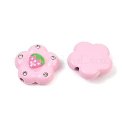 Baking Paint Alloy Rhinestone Beads&nbsp;RB-CBAABB5-01