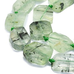 Natural Prehnite Beads Strands&nbsp;G-K245-J13-01