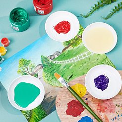 Plastic Paint Tray Palettes&nbsp;TOOL-WH0121-34