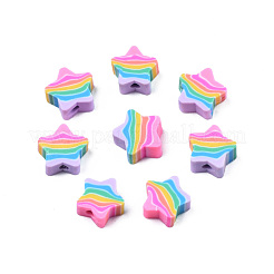 Handmade Polymer Clay Beads&nbsp;CLAY-N011-61-01