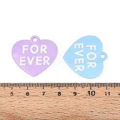 Spray Painted Alloy and Enamel Pendants&nbsp;PALLOY-T090-87
