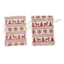 Cotton Gift Packing Pouches Drawstring Bags&nbsp;X-ABAG-B001-01B-07