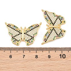Brass Micro Pave Cubic Zirconia Pendants&nbsp;CU-CBA908F-05G-08
