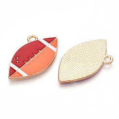 Alloy Enamel Pendants&nbsp;ENAM-T022-17