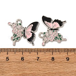 Alloy Enamel Pendants&nbsp;X1-FIND-H051-01B-P