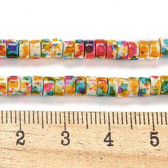 Baking Paint Synthetic Turquoise Beads Strands&nbsp;G-H060-02A-06