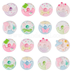 20Pcs Opaque Resin Decoden Cabochons&nbsp;RESI-TA0005-33