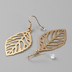 Alloy Long Dangle Earrings for Woman&nbsp;EJEW-WH0001-53C