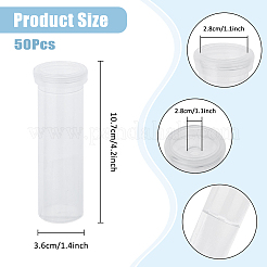 1 Bag Plastic Test Tube&nbsp;AJEW-FH0004-90