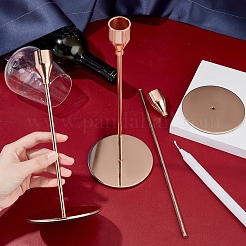Iron Candle Holder&nbsp;AJEW-PH0002-22