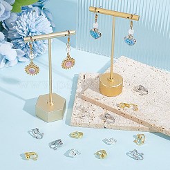 48Pcs 3 Colors Iron Clip-on Earring Findings&nbsp;IFIN-AR0001-38