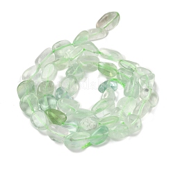 Natural Green Fluorite Beads Strands&nbsp;G-D339-A01