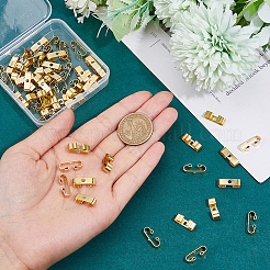 60Pcs Brass Bolo Tie Slide Clasp&nbsp;KK-DC0004-14