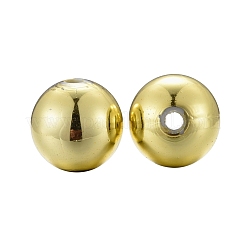 5 Sizes Plating Acrylic Beads&nbsp;PACR-LS0001-01G