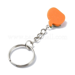 Alloy and Resin Pendant Keychain&nbsp;KEYC-JKC00894