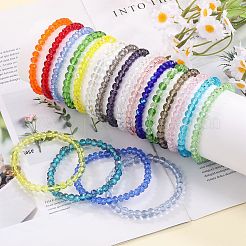 20Pcs Glass Beads Bracelets&nbsp;BJEW-SW001599-01