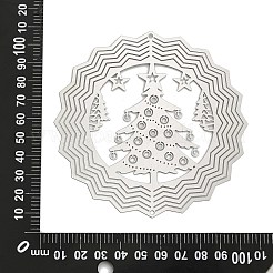 Christmas 201 Stainless Steel Laser Cut Connector Charms&nbsp;STAS-Z116-03P-04