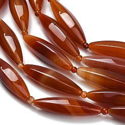 Natural Red Agate Beads Strands&nbsp;G-B178-D01-02