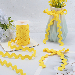 Polyester Wave Lace Trim Ribbon&nbsp;OCOR-GF0004-36B-11