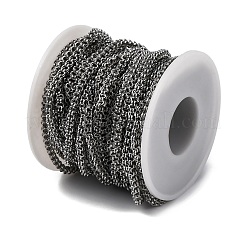 304 Stainless Steel Link Chains&nbsp;CHS-B006-07P