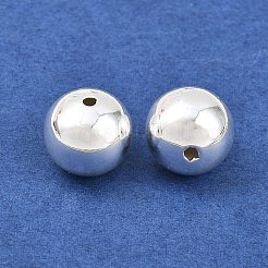 Round Brass European Beads&nbsp;KK-G512-08S
