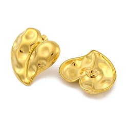 Ion Plating(IP) 304 Stainless Steel Stud Earrings&nbsp;EJEW-H013-37G