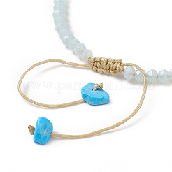 Ocean Theme Synthetic Turquoise Anklets Set&nbsp;AJEW-AN00506