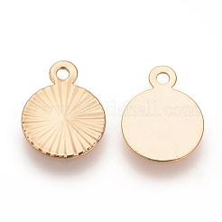 Brass Charms&nbsp;KK-R037-223G