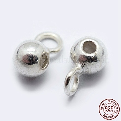 925 Sterling Silver Tube Bails&nbsp;STER-K167-047A-S