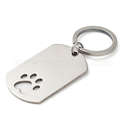 304 Stainless Steel Keychains&nbsp;STAS-H481-02P
