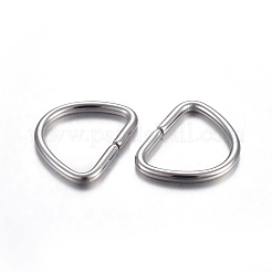 Tarnish Resistant 304 Stainless Steel D Rings&nbsp;STAS-F191-05P-C