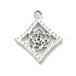 Alloy Rhinestone Pendants&nbsp;ALRI-C007-59P