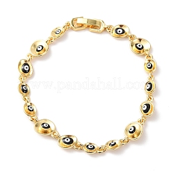 Brass Link Chain Bracelets for Women&nbsp;BJEW-D387-03G-04