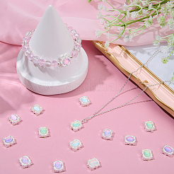 20Pcs Alloy Glass Beads&nbsp;GLAA-SC0003-44A