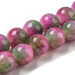 Dyed Natural White Jade Beads Strands&nbsp;G-F764-01C