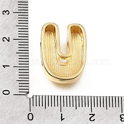 Brass Slide Charms&nbsp;KK-E802-33G-U