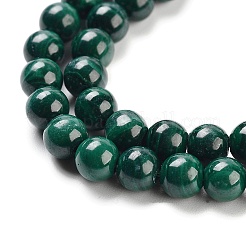 Natural Malachite Beads Strands&nbsp;G-I001-4mm-01
